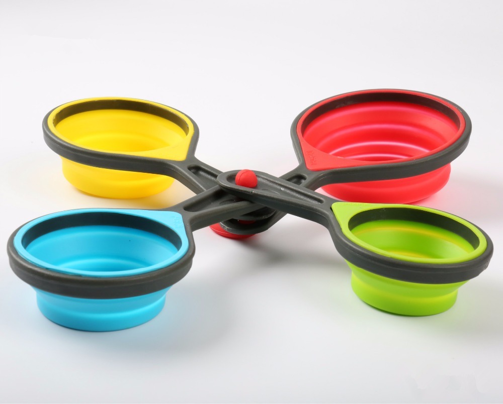 FoldMate Silicone Measuring Cups - Collapsible Silicone Measuring Cup Set – Food Grade Silicone - Image 6