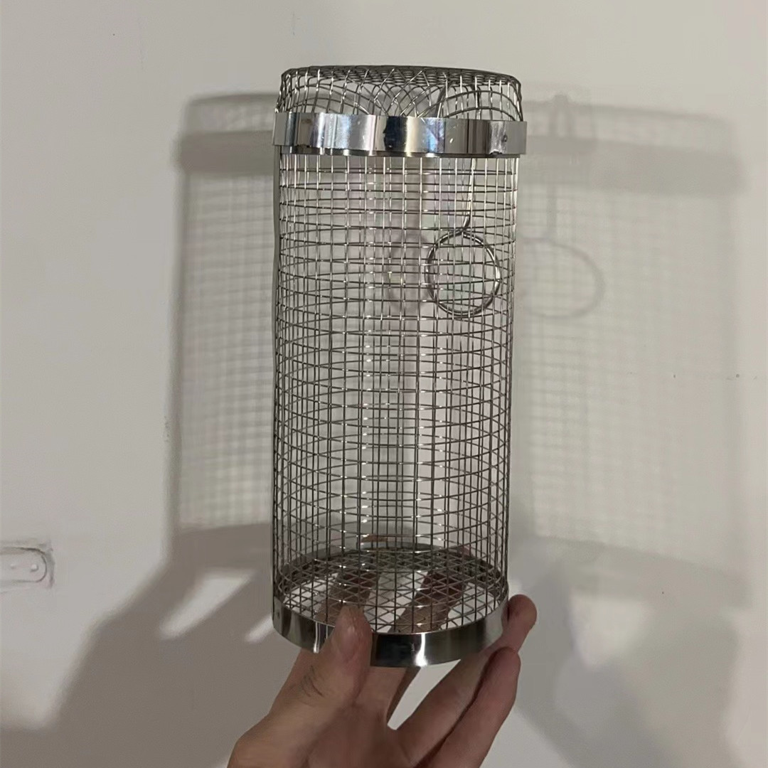 Rolling BBQ Grill Basket – Stainless Steel Mesh Cylinder - Image 8
