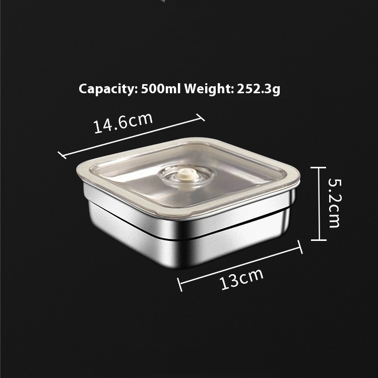SteelVac- Stainless Steel Vacuum Food Container (280–1600ml) - Image 6
