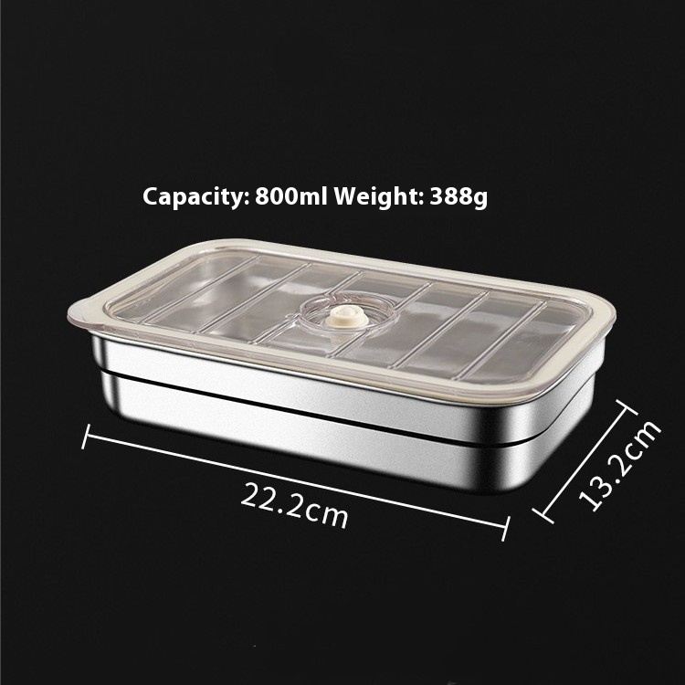 SteelVac- Stainless Steel Vacuum Food Container (280–1600ml) - Image 3