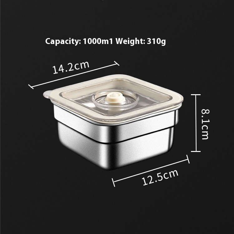 SteelVac- Stainless Steel Vacuum Food Container (280–1600ml) - Image 5