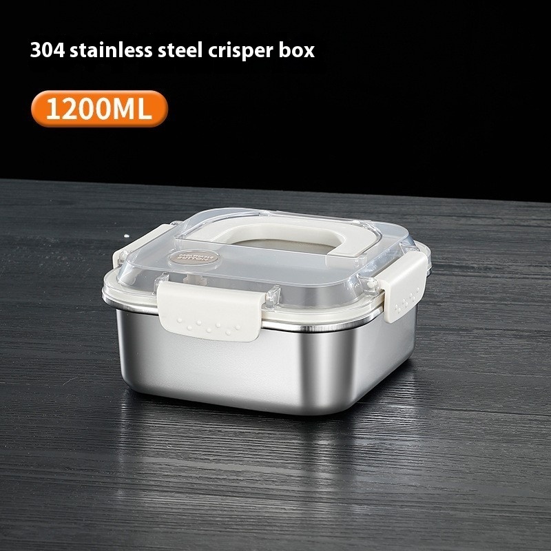 Stainless Steel Lunch Box with Handle (1200–3000ml) - Image 6