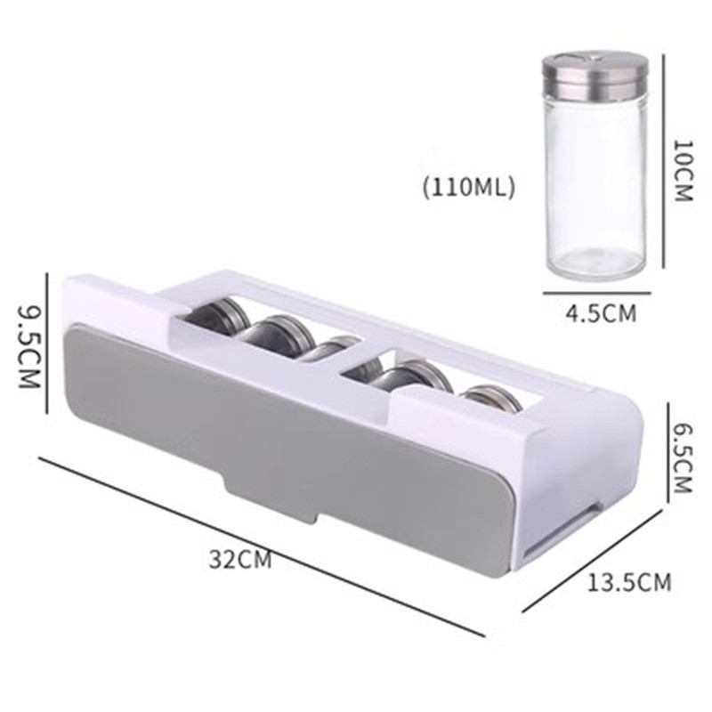 Hanging Spice Rack – Kitchen Storage Rack - Image 10