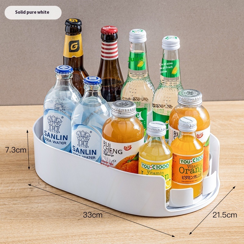 360° Rotating Fridge Storage Tray 22.5cm - Image 4