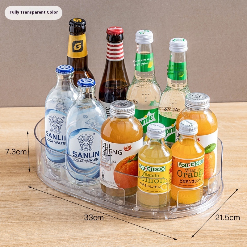 360° Rotating Fridge Storage Tray 22.5cm - Image 2